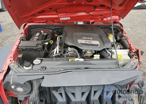 2014 Jeep Wrangler Unlimited Sport z USA, uszkodzony, nr VIN 1C4BJWDG6EL145601